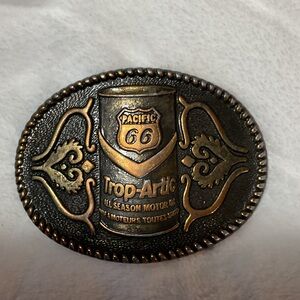 Pacific 66 Trop-Artic Vintage Style  Belt Buckle